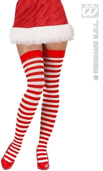 XL Kniekousen rood/wit afbeelding