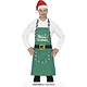 Kerst Schort Elf Merry Christmas Groen