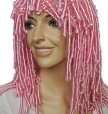 Rasta Pruik Roze