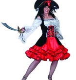 Carnavalskostuum: Piratenvrouw Sailora