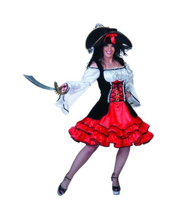 Carnavalskostuum: Piratenvrouw Sailora