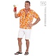Hawaii shirt oranje