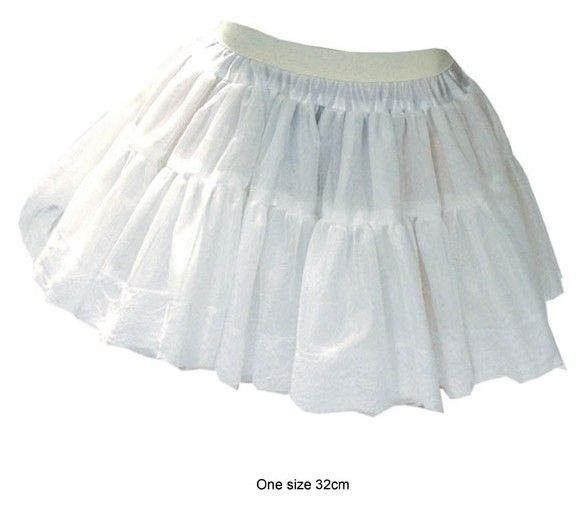 Petticoat extra volume wit afbeelding