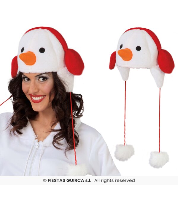 Muts Sneeuwpop met Oorwarmers