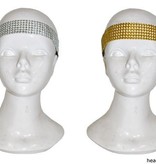 Haarband glitter goud/zilver