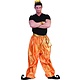 Broek Ali Baba deluxe goud/oranje met band