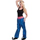 Broek Ali Baba vrouw deluxe blauw
