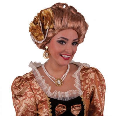Pruik Marie Antoinette afbeelding