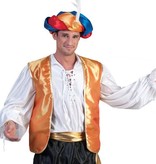 Ali Baba vest deluxe oranje/goud