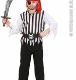 Piratenkleding kind 4-delig