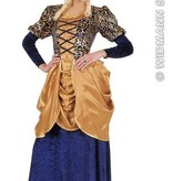 Markiezin kostuum elegant fluweel