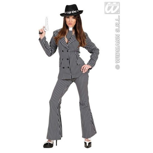 Vrouwelijke gangster kostuum