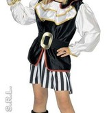 Piratenpak meisje Bandolera
