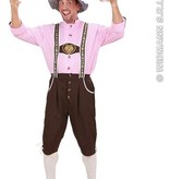 Duitse lederhose met blouse kostuum