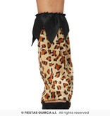 Jurk Holbewoner Troglodyte Panterprint