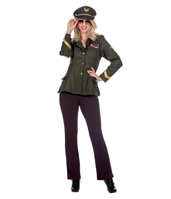 Luxe legerofficier Jas Dames