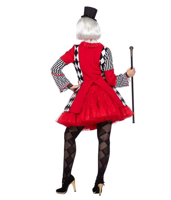 Jas Ruiten rood/wit/zwart Dames Premium