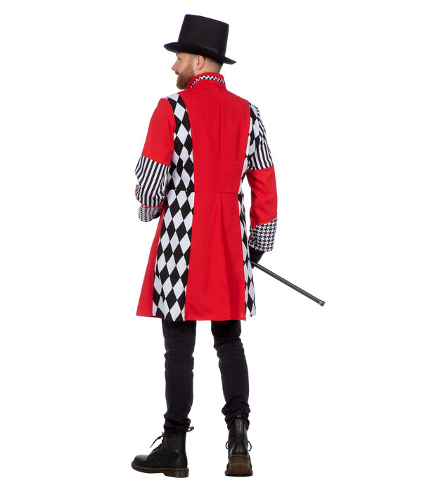 Jas Ruiten rood/wit/zwart Heren Premium