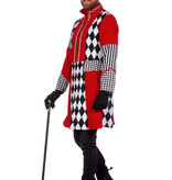 Jas Ruiten rood/wit/zwart Heren Premium