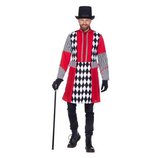 Jas Ruiten rood/wit/zwart Heren Premium