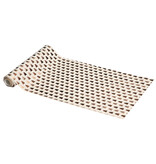 Tafelloper Metallic Kerstbomen Goud/Koper (28cm x 3m)