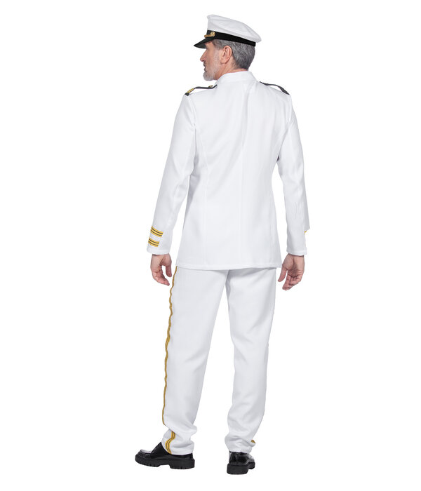 Luxe Navy Officier Kostuum Heren