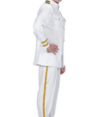 Luxe Navy Officier Kostuum Heren