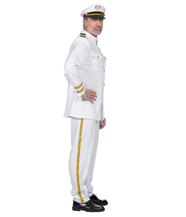 Luxe Navy Officier Kostuum Heren