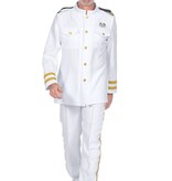 Luxe Navy Officier Kostuum Heren