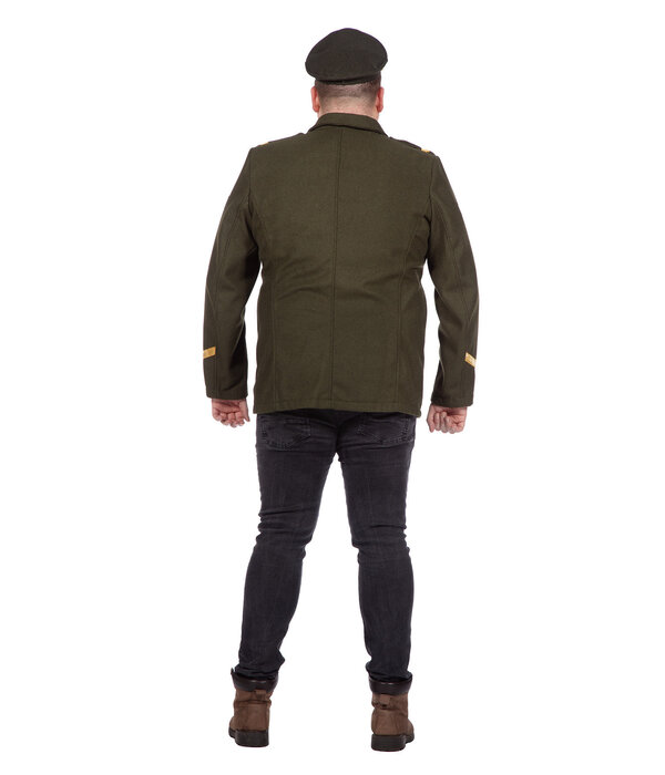 Luxe Legerofficier Jas Militair Heren