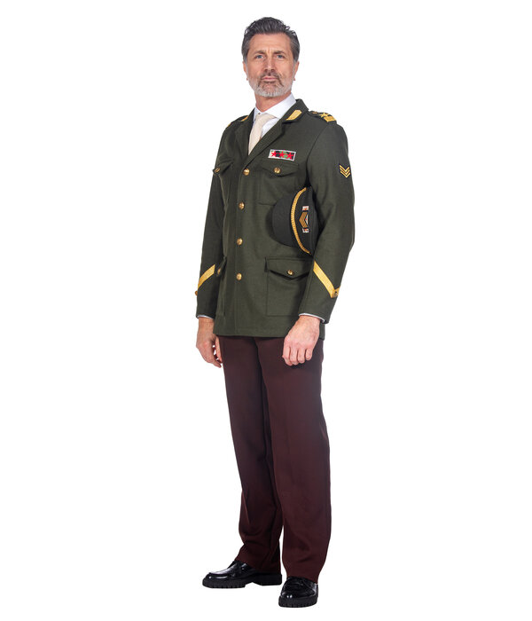 Luxe Legerofficier Jas Militair Heren