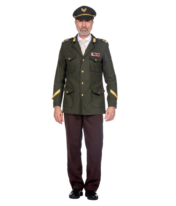 Luxe Legerofficier Jas Militair Heren