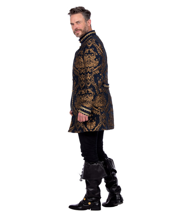 Brokaat Jas Blauw/Goud Heren Premium