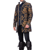 Brokaat Jas Blauw/Goud Heren Premium