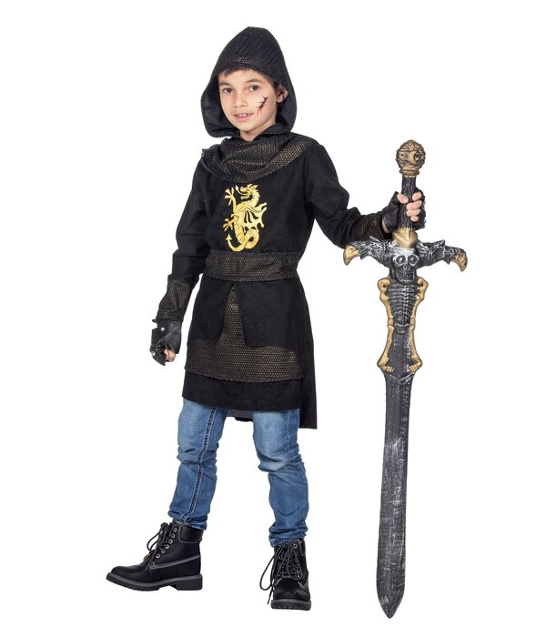 Ridder Tuniek Zwart/Goud Kind