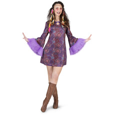 Hippie Jurk Haven Paars