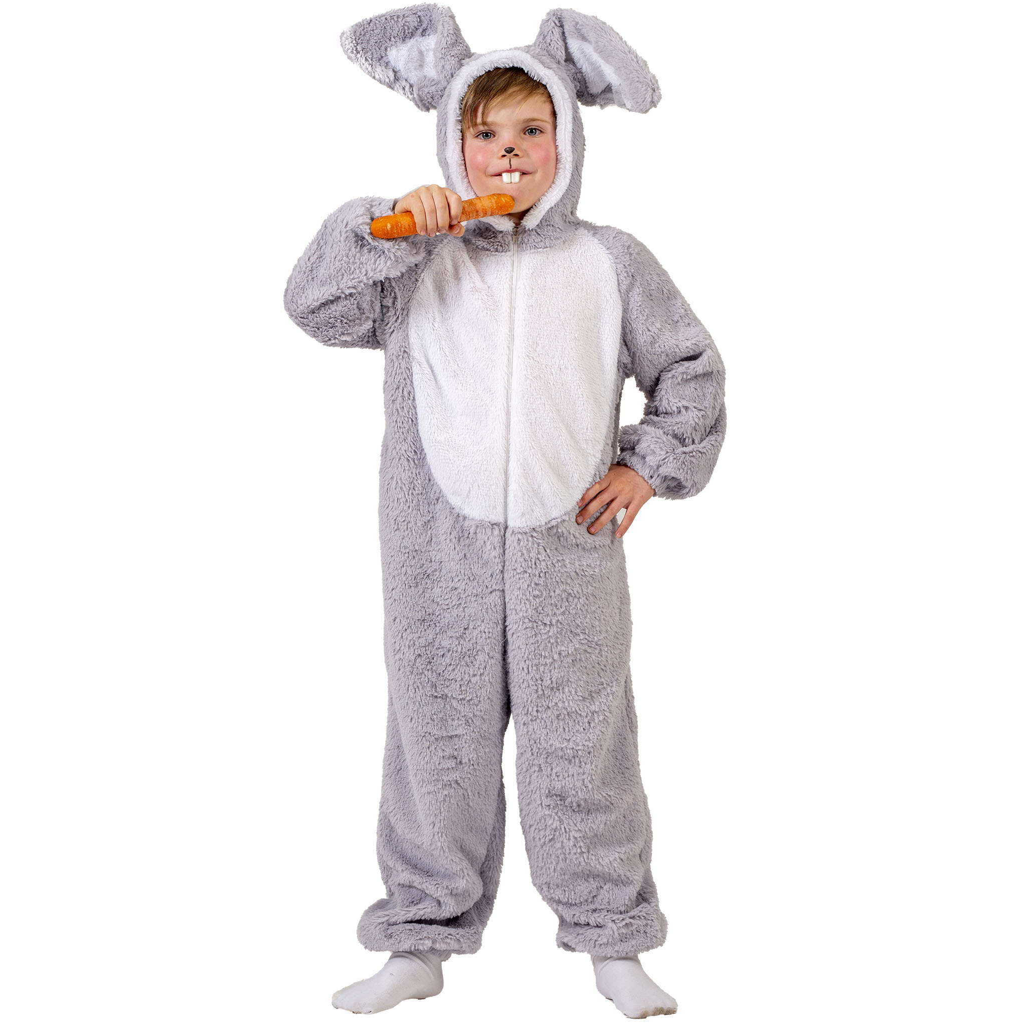 Onesie Konijn Grijs Kind Reese Premium afbeelding