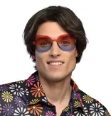 Party Bril Woodstock Glasslook