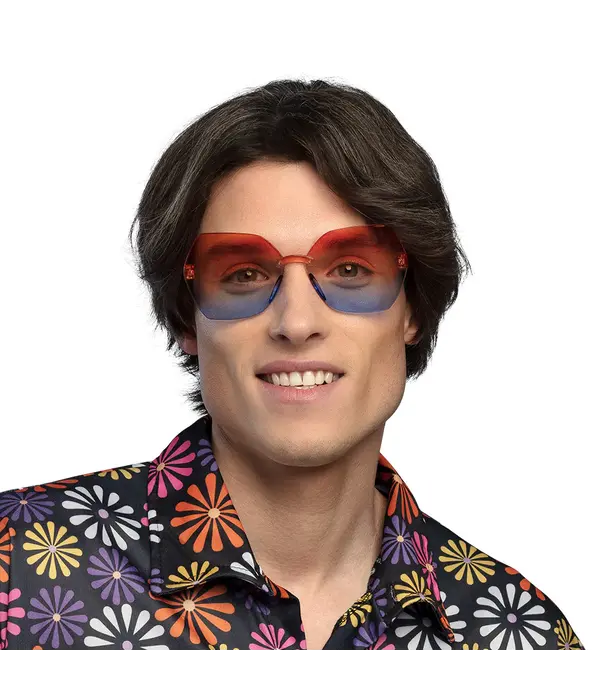 Party Bril Woodstock Glasslook