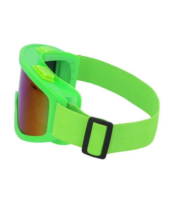 Party Skibril Neon Groen