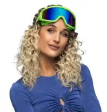 Party Skibril Neon Groen