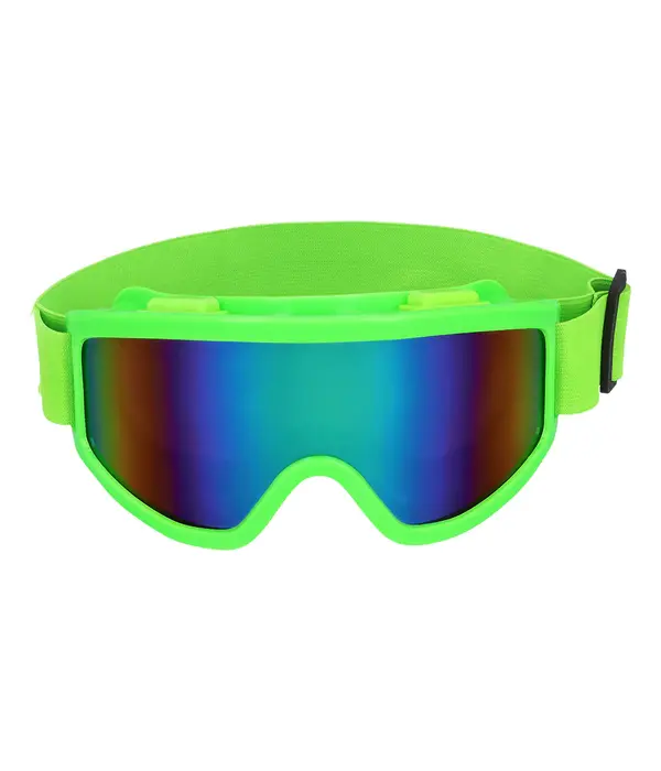Party Skibril Neon Groen