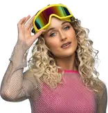 Party Skibril Neon Geel