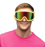 Party Skibril Neon Geel