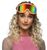 Party Skibril Neon Oranje