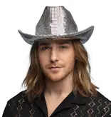 Hoed Groovy Zilver Volwassenen
