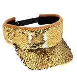 Zonneklep Blitz Pailletten Goud