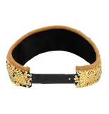 Zonneklep Blitz Pailletten Goud