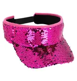 Zonneklep Blitz Pailletten Fuchsia