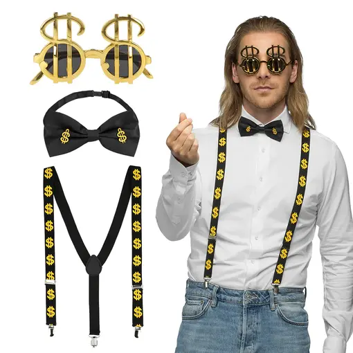 Accessoireset Dollar 3-Delig